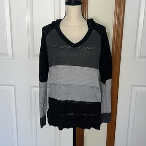 Women’s Striped Hoodie